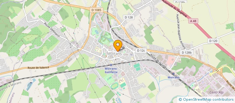 localisation de l'entreprise MONSIEUR CYRIL DUMANGE  MOIRANS