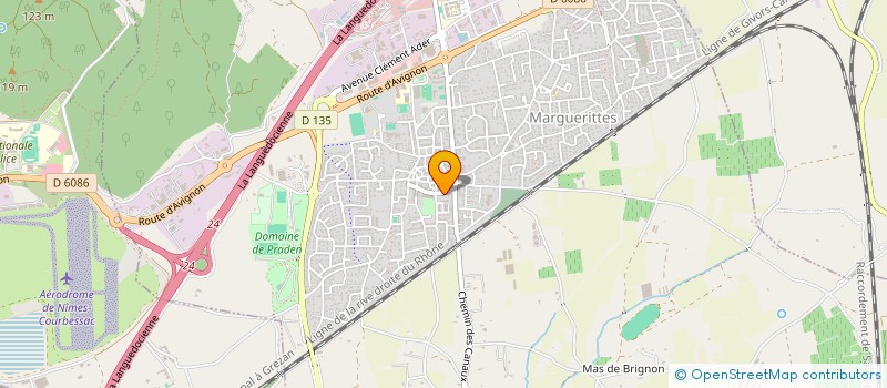 localisation de l'entreprise MONSIEUR CYRIL DUPAS  MARGUERITTES