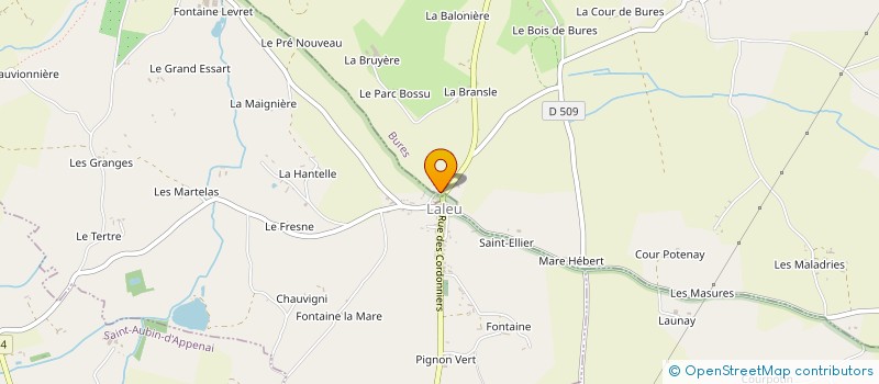localisation de l'entreprise MONSIEUR CYRIL DUPONT à SAINT-LEGER-SUR-SARTHE