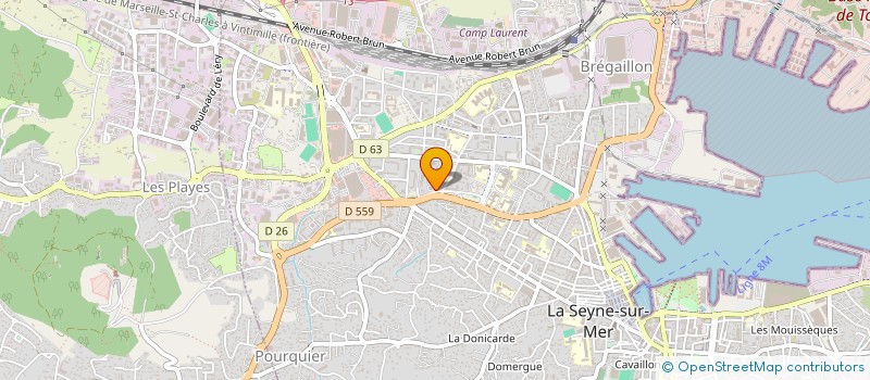 localisation de l'entreprise MONSIEUR CYRIL DUPONT à LA SEYNE-SUR-MER
