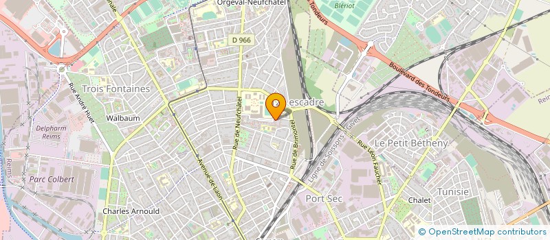 localisation de l'entreprise MONSIEUR CYRIL DURAND  REIMS