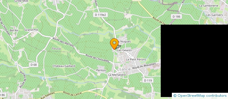 localisation de l'entreprise MONSIEUR CYRIL DURAND à LANCIE