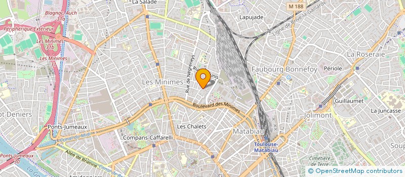 localisation de l'entreprise MONSIEUR CYRIL DURAND à TOULOUSE