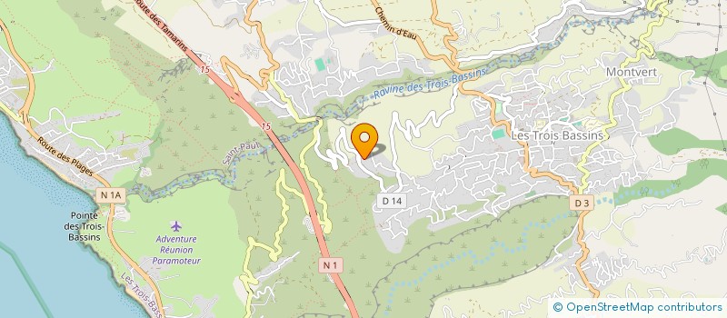 localisation de l'entreprise MONSIEUR CYRIL DUTHION  LES TROIS-BASSINS