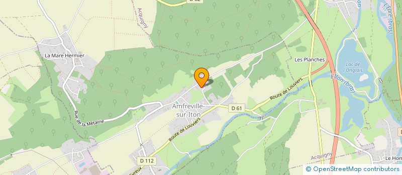 localisation de l'entreprise MONSIEUR CYRIL DUVAL  AMFREVILLE-SUR-ITON