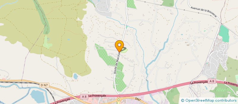 localisation de l'entreprise MONSIEUR CYRIL ECKERT  ROQUEBRUNE-SUR-ARGENS