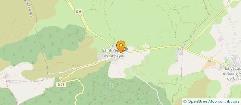 localisation de l'entreprise MONSIEUR CYRIL EDOUARD  SAINT-PIERRE-DE-LA-FAGE