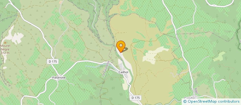 localisation de l'entreprise MONSIEUR CYRIL EIMERT  CASSAGNOLES