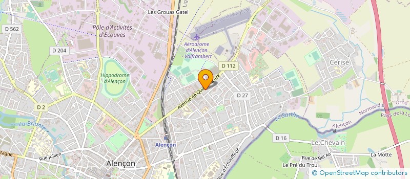localisation de l'entreprise MONSIEUR CYRIL EON à ALENCON