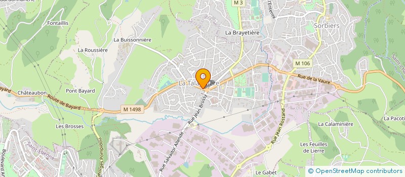localisation de l'entreprise MONSIEUR CYRIL ESPINHA à LA TALAUDIERE