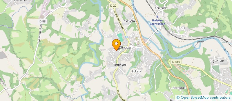 localisation de l'entreprise MONSIEUR CYRIL ETECHEBER  LARRESSORE