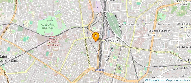 localisation de l'entreprise MONSIEUR CYRIL ETIENNE à ORLEANS
