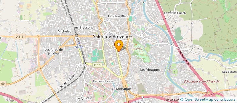 localisation de l'entreprise MONSIEUR CYRIL FAGES à SALON-DE-PROVENCE