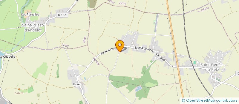 localisation de l'entreprise MONSIEUR CYRIL FAURE  SAINT-GENES-DU-RETZ