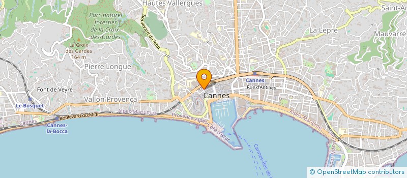 localisation de l'entreprise MONSIEUR CYRIL FERMONT à CANNES