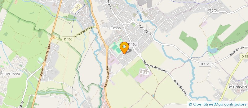 localisation de l'entreprise MONSIEUR CYRIL FERNANDES  CESSY