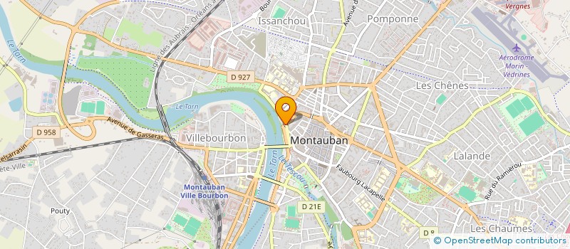 localisation de l'entreprise MONSIEUR CYRIL FERNANDEZ  MONTAUBAN