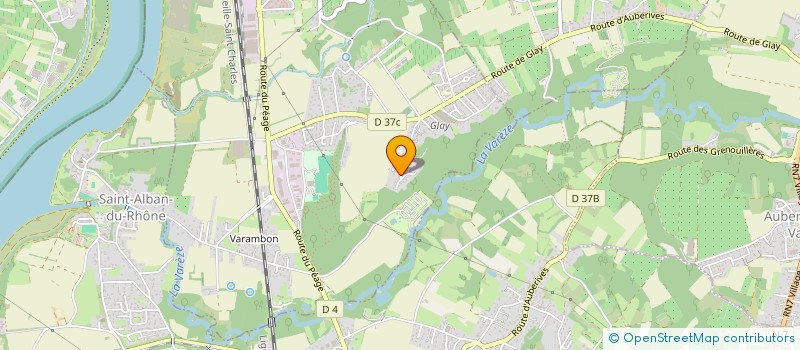 localisation de l'entreprise MONSIEUR CYRIL FIASSON  SAINT-CLAIR-DU-RHONE