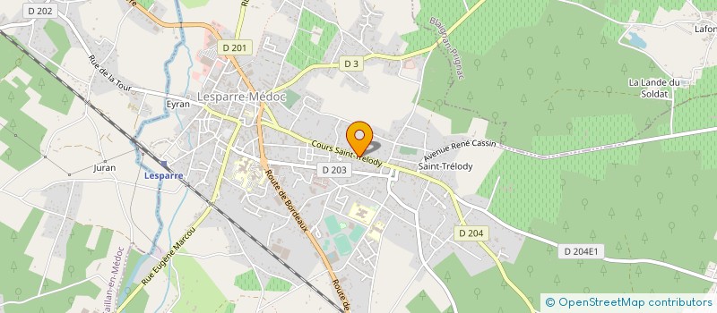 localisation de l'entreprise MONSIEUR CYRIL FILIPUZZI  LESPARRE-MEDOC