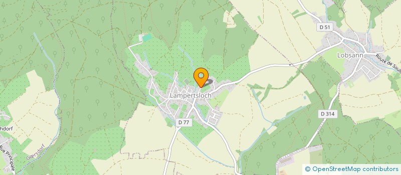 localisation de l'entreprise MONSIEUR CYRIL FLEISCHEL  LAMPERTSLOCH