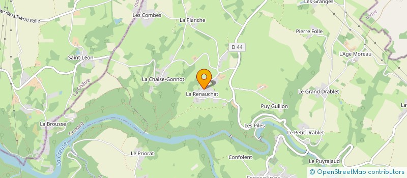 localisation de l'entreprise MONSIEUR CYRIL FLEUR  FRESSELINES
