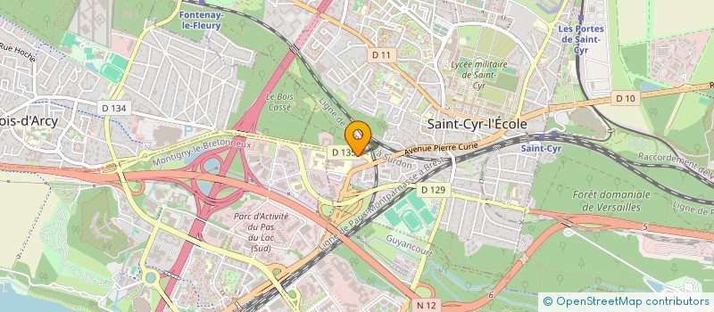 localisation de l'entreprise MONSIEUR CYRIL FLORENT REGIS MOURLON à SAINT-CYR-L'ECOLE