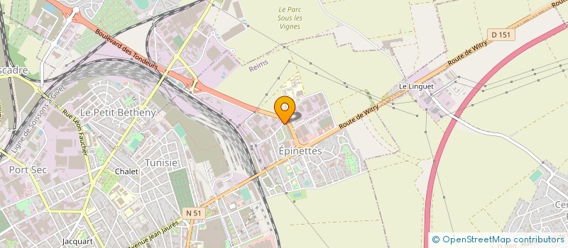 localisation de l'entreprise MONSIEUR CYRIL FOISSIER  REIMS