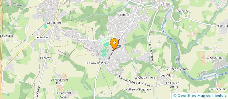 localisation de l'entreprise MONSIEUR CYRIL FOLLIOT  DINAN