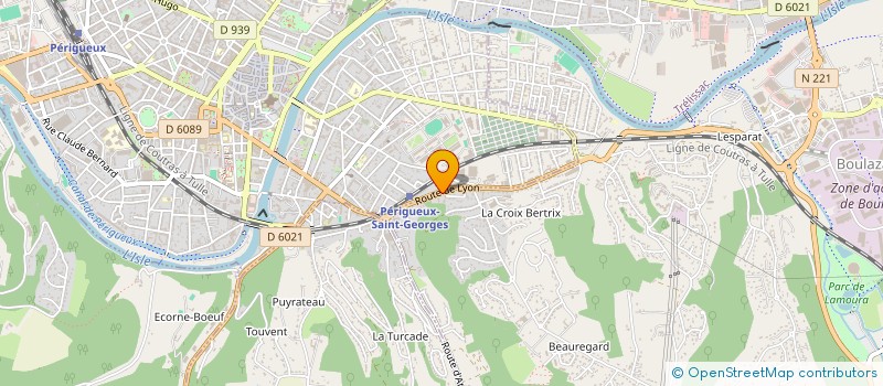 localisation de l'entreprise MONSIEUR CYRIL FOUGERE  BOULAZAC ISLE MANOIRE