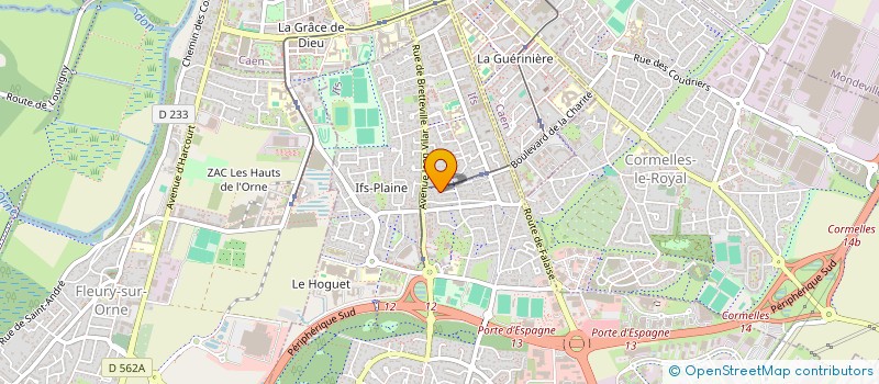 localisation de l'entreprise MONSIEUR CYRIL FOVET  IFS