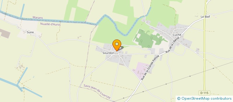 localisation de l'entreprise MONSIEUR CYRIL FRANCOIS  SAINT-JEAN-DE-LIVERSAY