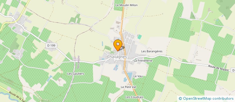localisation de l'entreprise MONSIEUR CYRIL FRUIT à ANGERS
