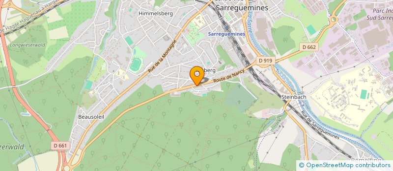 localisation de l'entreprise MONSIEUR CYRIL FUHRMANN  SARREGUEMINES