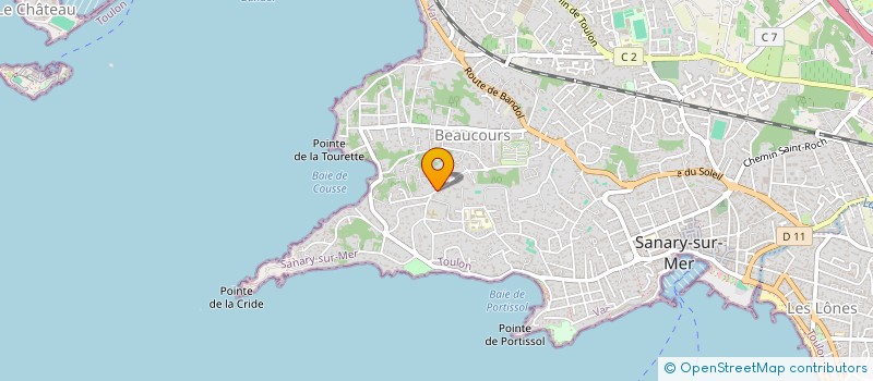 localisation de l'entreprise MONSIEUR CYRIL FUSSY à SANARY-SUR-MER