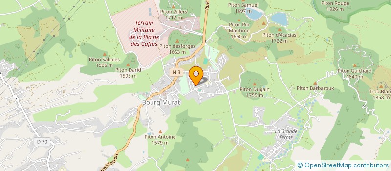 localisation de l'entreprise MONSIEUR CYRIL GABORIAU  LE TAMPON