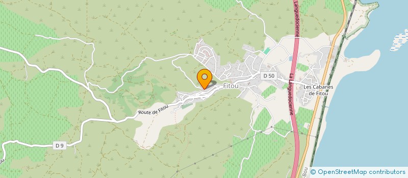 localisation de l'entreprise MONSIEUR CYRIL GAILLOT  FITOU