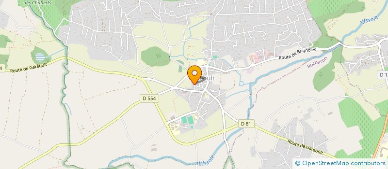 localisation de l'entreprise MONSIEUR CYRIL GALVIN  CUERS