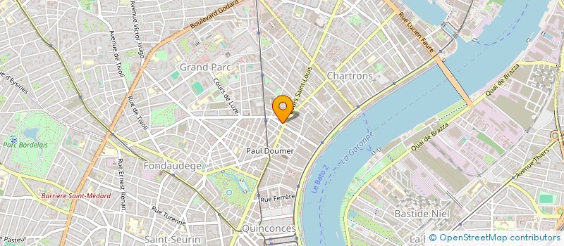 localisation de l'entreprise MONSIEUR CYRIL GARANS  BORDEAUX