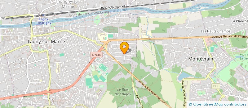 localisation de l'entreprise MONSIEUR CYRIL GAURIAT à LAGNY-SUR-MARNE