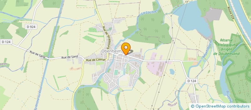 localisation de l'entreprise MONSIEUR CYRIL GAUTIER  OBENHEIM