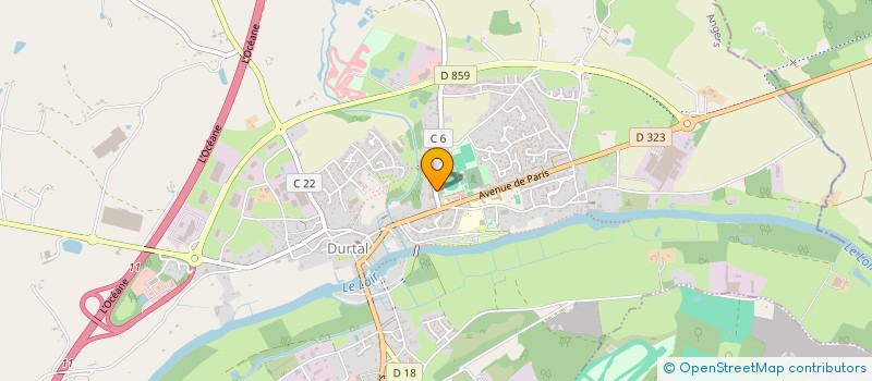 localisation de l'entreprise MONSIEUR CYRIL GAUTRET  LES RAIRIES