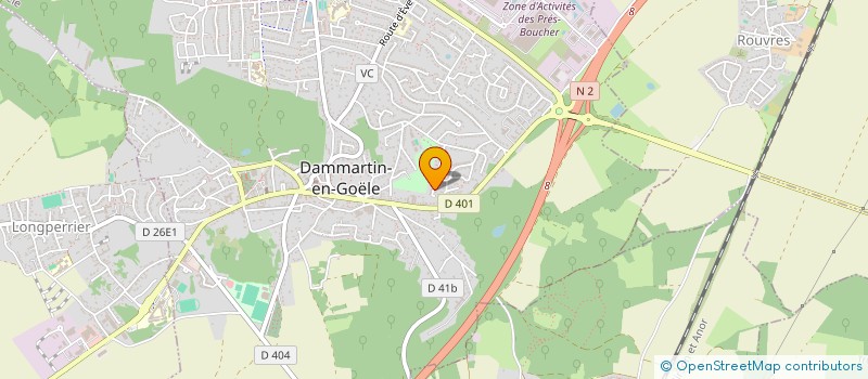 localisation de l'entreprise MONSIEUR CYRIL GEORGIN à DAMMARTIN-EN-GOELE