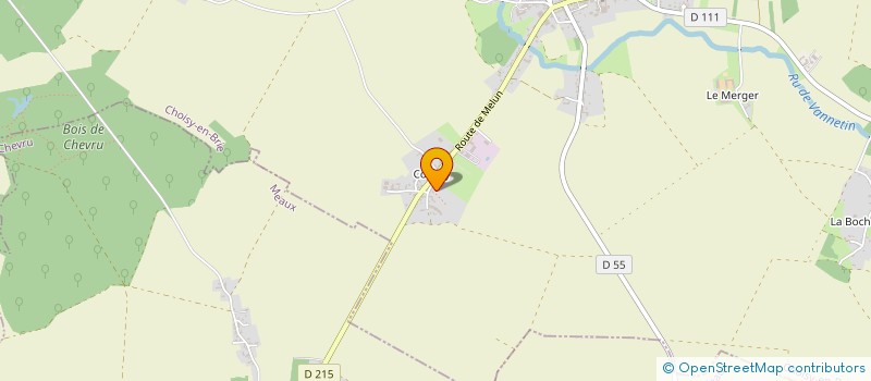 localisation de l'entreprise MONSIEUR CYRIL GERBIN  CHOISY-EN-BRIE