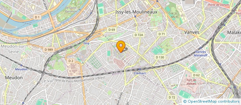 localisation de l'entreprise MONSIEUR CYRIL GERMAIN à ISSY-LES-MOULINEAUX