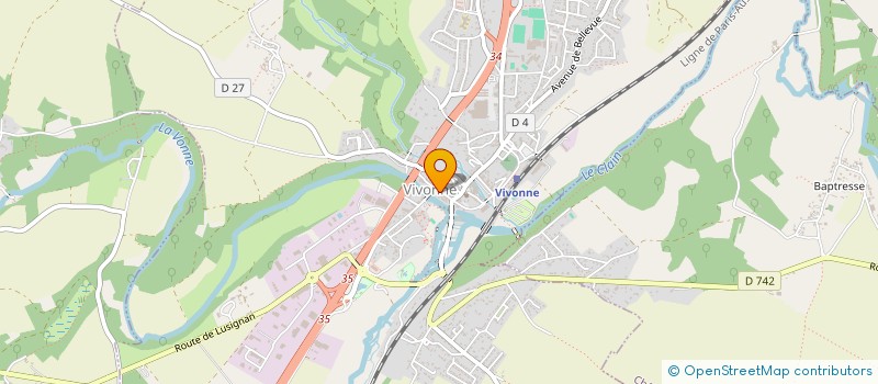 localisation de l'entreprise MONSIEUR CYRIL GERMANEAU  POITIERS