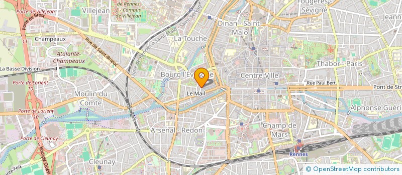 localisation de l'entreprise MONSIEUR CYRIL GICQUEL  RENNES