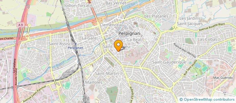 localisation de l'entreprise MONSIEUR CYRIL GIMENEZ  PERPIGNAN