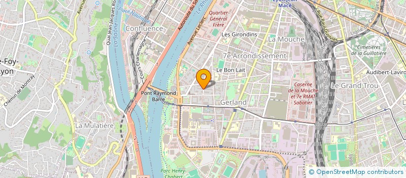 localisation de l'entreprise MONSIEUR CYRIL GIOVALE  LYON