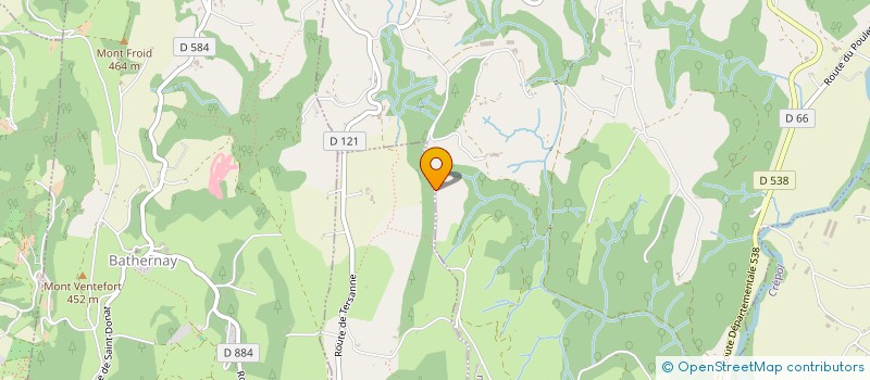 localisation de l'entreprise MONSIEUR CYRIL GIRAUD  CHARMES-SUR-L'HERBASSE