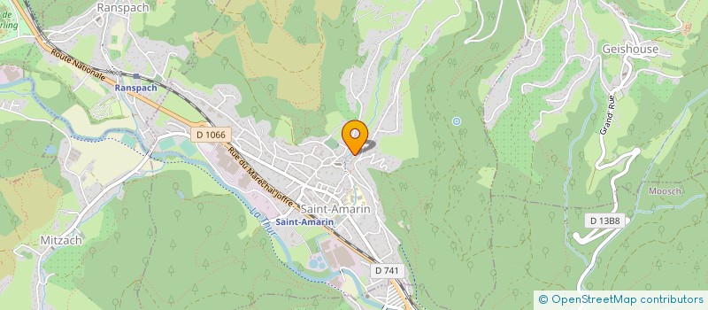 localisation de l'entreprise MONSIEUR CYRIL GIROD  FELLERING